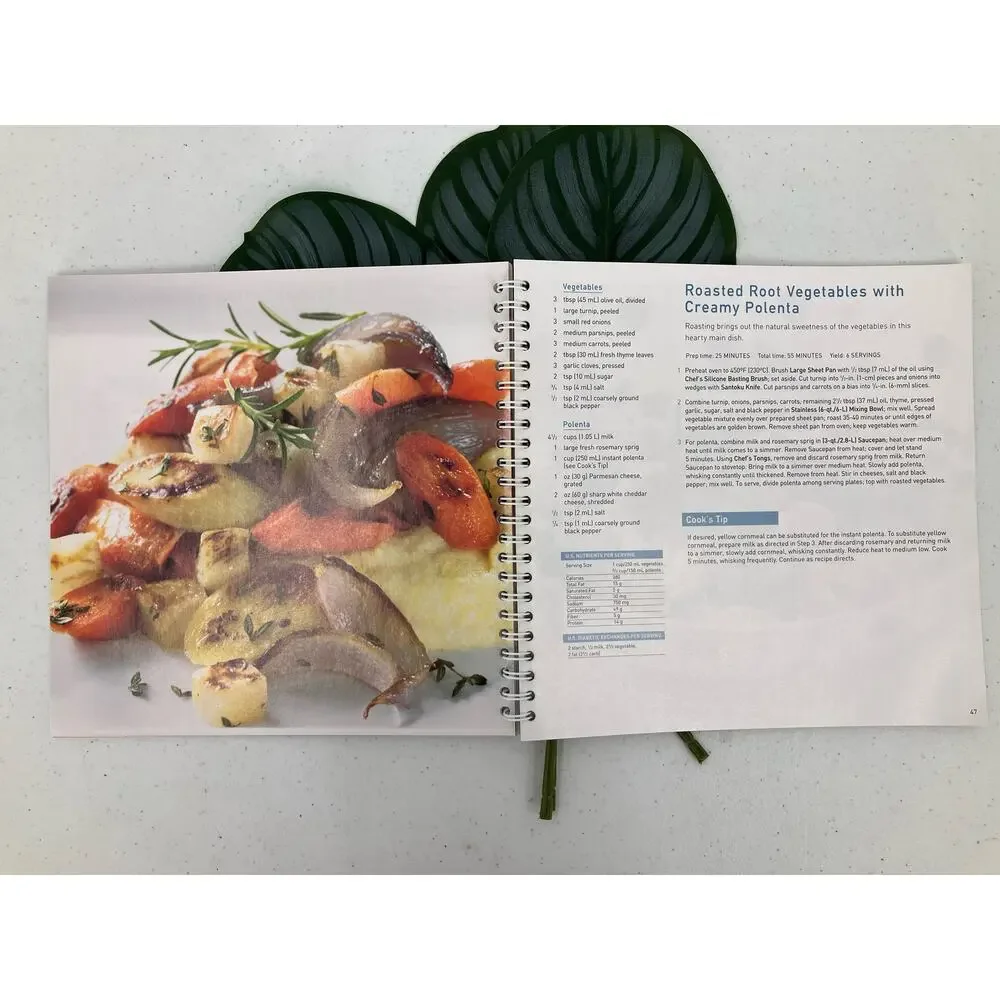 The Pampered Chef Vegetarian Table Spiral Bound Paperback 2011 Cookbook Book
